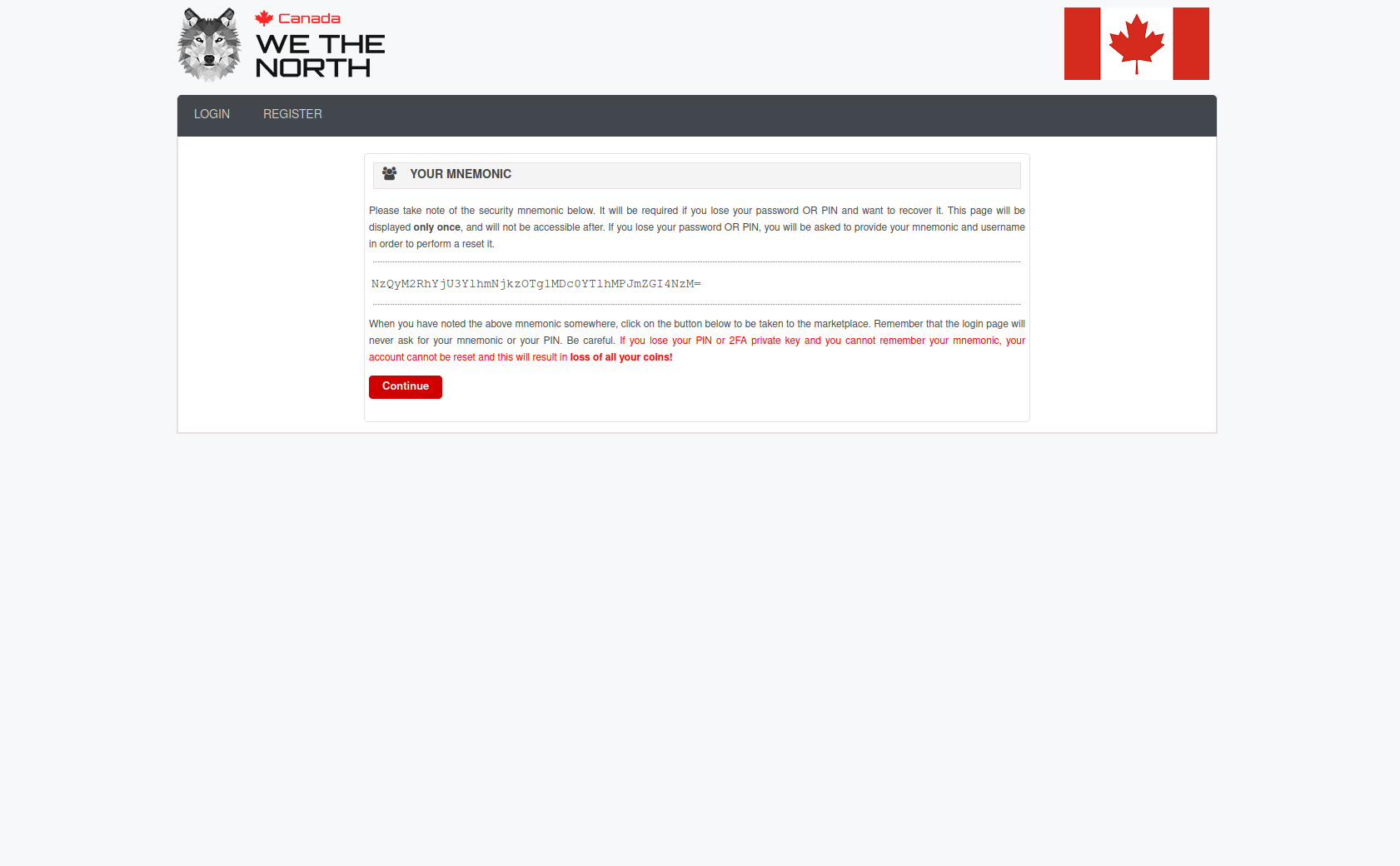 WeTheNorth Market security features overview 2026